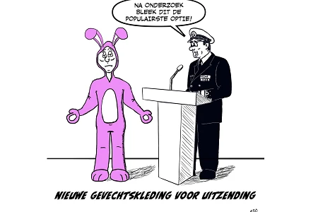 180607 Cartoon gevechtstenue