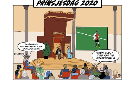 5. Cartoon Prinsjesdag